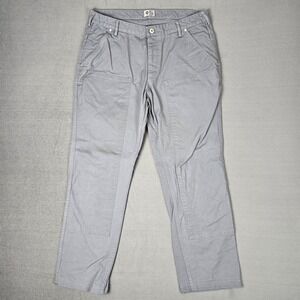 Patrol‎ USA Double Knee Chore Pants Mens 34x34 (Fits 35x29) Made in USA Gray